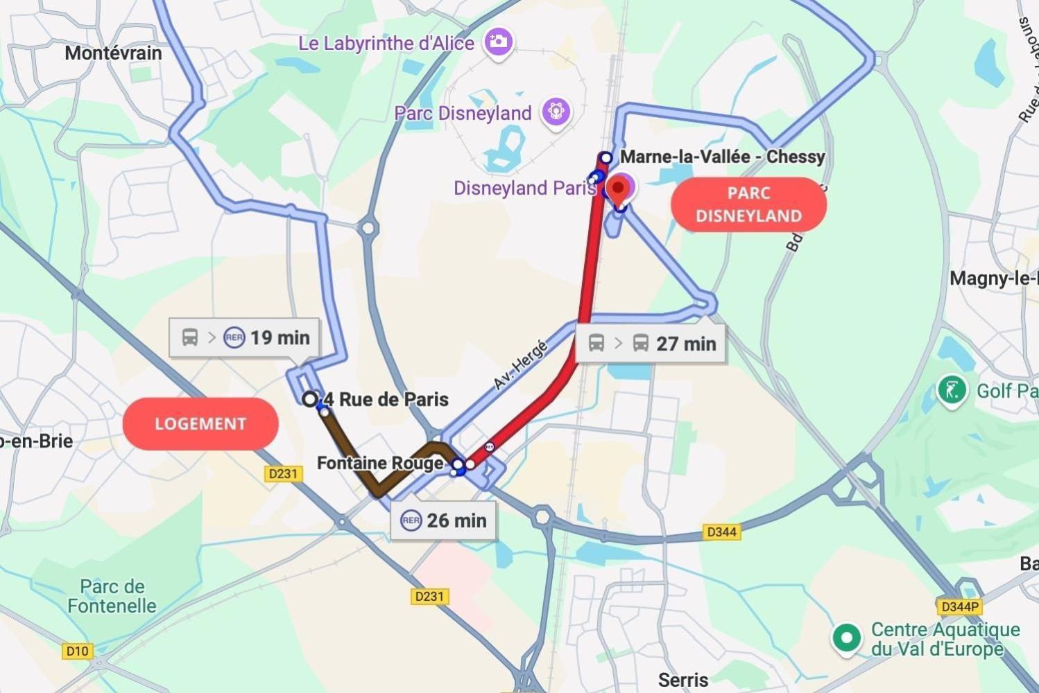 M1 Disney Bella Vita Montévrain Zewnętrze zdjęcie